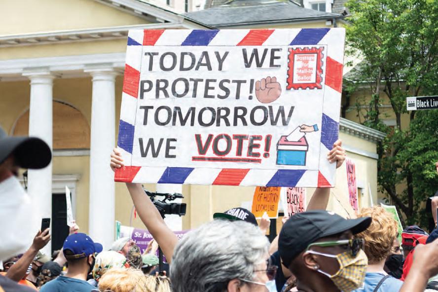 idhe protest display