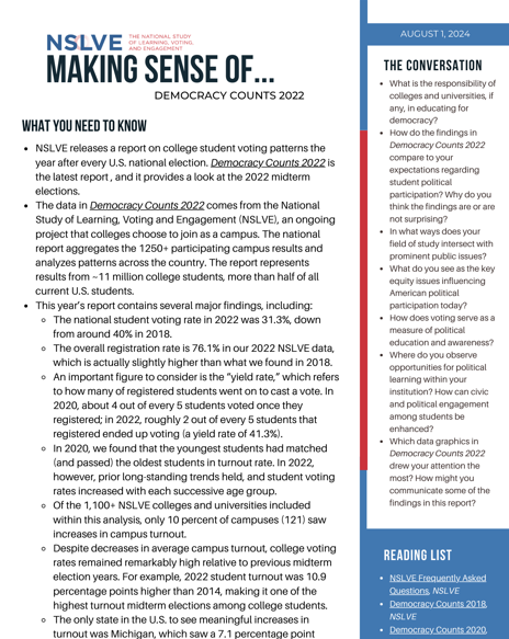 Making Sense Of Discussion Guide