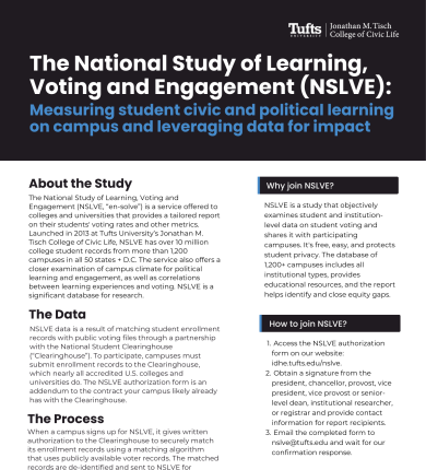 NSLVE Info Sheet Preview